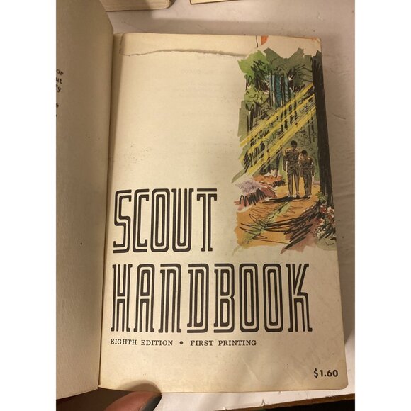 Mixed Lot 4 BSA Scout First Aid Scoutmaster Cub Books Manuals Training Vtg 1970s - Picture 8 of 16